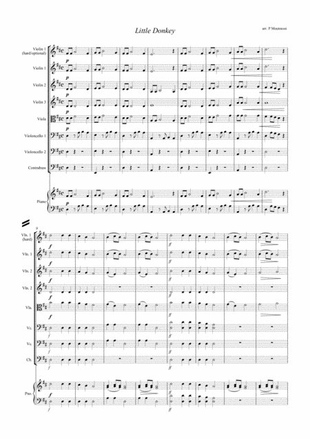 Little Donkey For Primary Strings Page 2