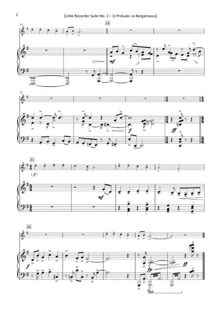 Little Recorder Suite No 2 Page 2