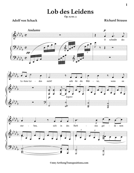 Lob Des Leidens Op 15 No 3 B Flat Minor Page 2