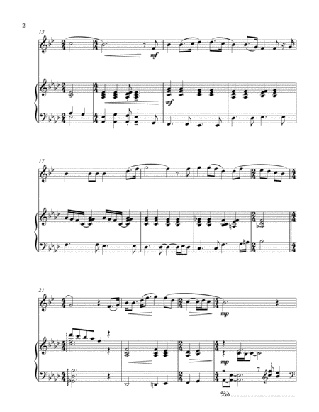 Loch Lomond Soprano Sax Solo And Piano Page 2