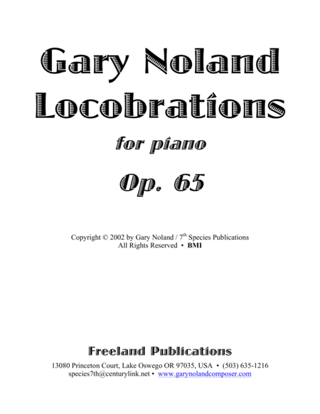 Locobrations For Piano Op 65 Page 2