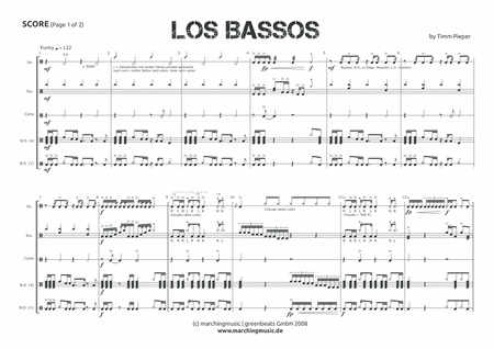 Los Bassos Street Cadence Page 2