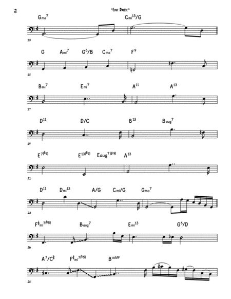 Love Dance Bass Guitar Page 2