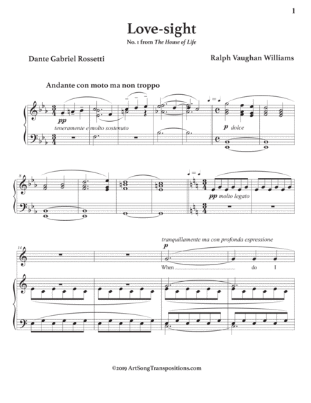 Love Sight C Major Page 2