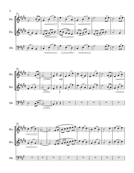 Lullaby 1 51 For Horns String Bass Page 2