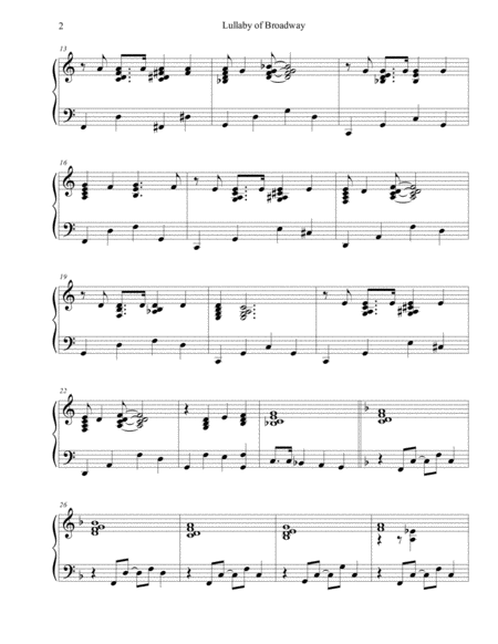 Lullaby Of Broadway 42nd Street Page 2