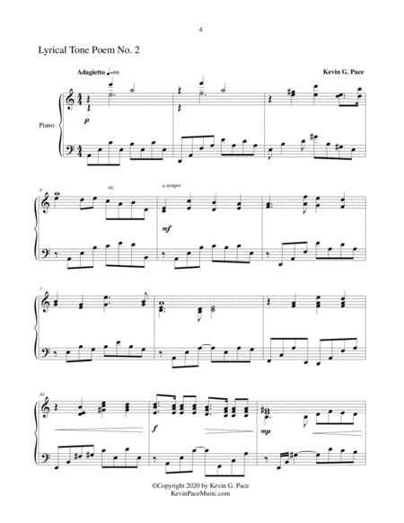 Lyrical Tone Poem No 2 Piano Solo Page 2