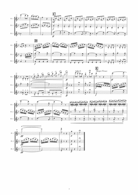 M Appari Tutto Amor From The Opera Martha Arranged For Flute Trio Page 2