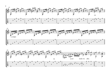 Macarena Spanish Guitar Solo Page 2