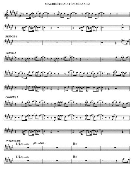 Machinehead Tenor Sax Page 2