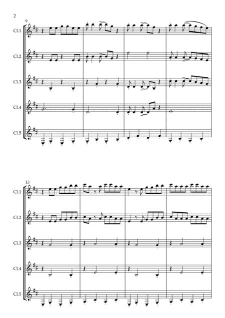 Mad World Easy Clarinet Quintet Page 2