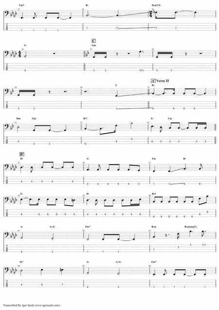 Made In Heaven Queen John Deacon Complete And Accurate Bass Transcription Whit Tab Page 2