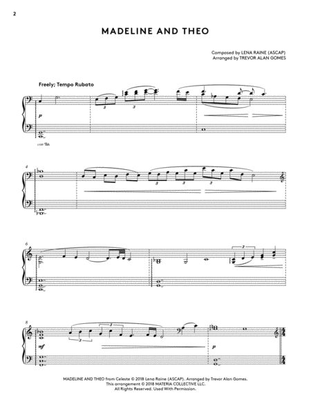 Madeline And Theo Celeste Piano Collections Page 2