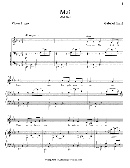 Mai Op 1 No 2 E Flat Major Page 2