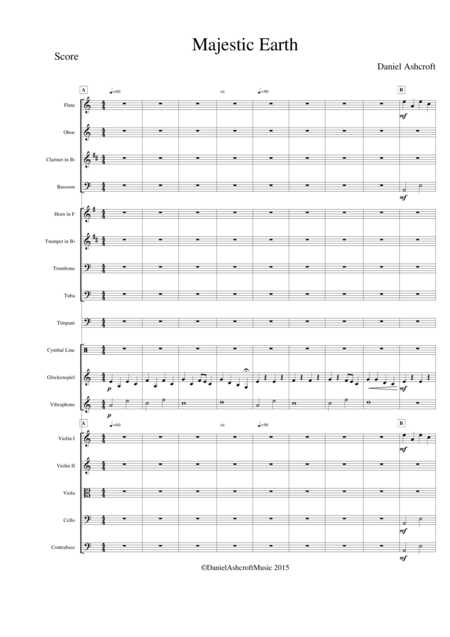 Majestic Earth Score Only Page 2