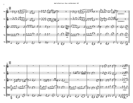 Make You Feel My Love Brass Quintet Page 2