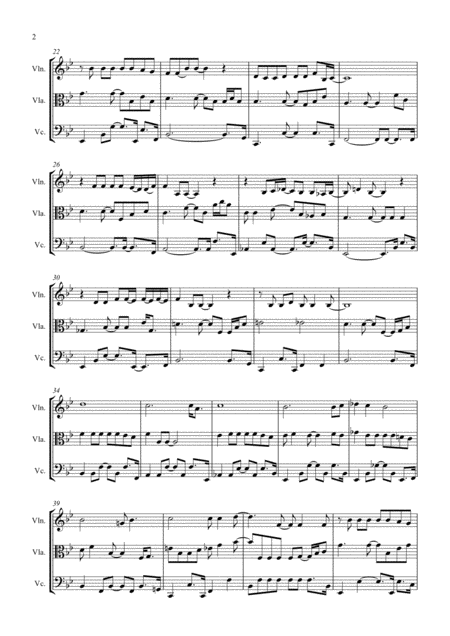 Make You Feel My Love By Adele Arranged For String Trio Violin Viola And Cello Page 2