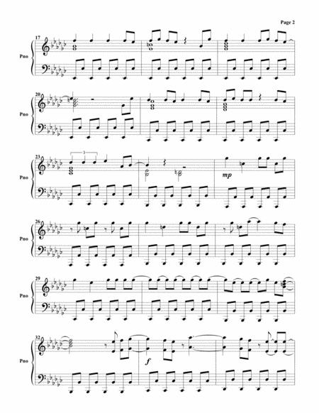 Maniac Piano Solo Page 2