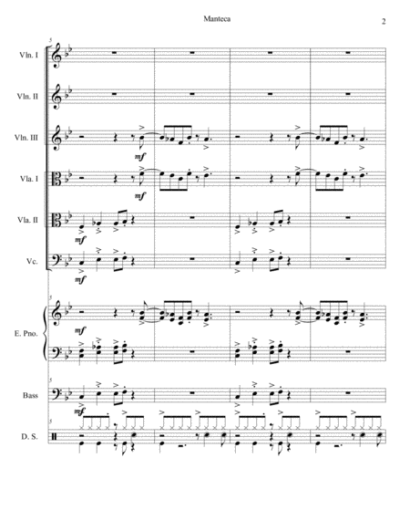 Manteca String Sextet Page 2