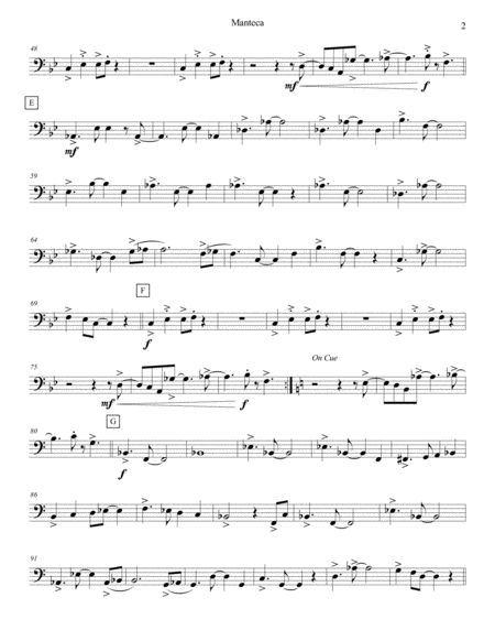 Manteca Strings Bass Page 2