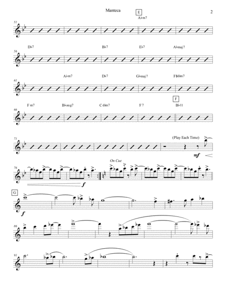Manteca Violin 1 Page 2