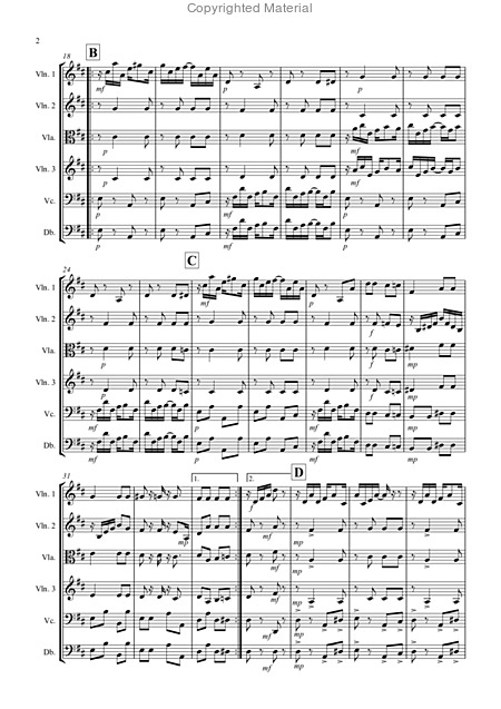 Maple Leaf Rag For String Orchestra Page 2