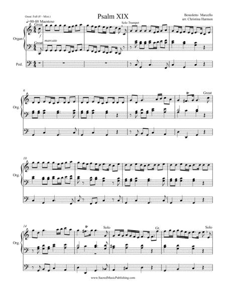 Marcello Psalm Xix Organ Page 2