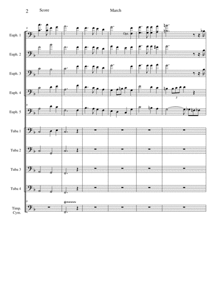 March From Organ Symphony No 3 Page 2