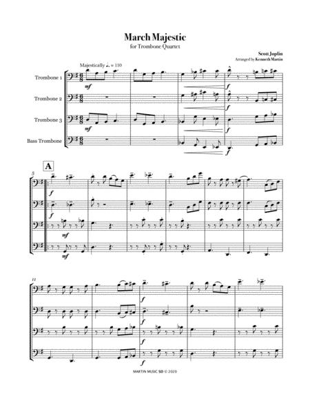 March Majestic Trombone Quartet Page 2