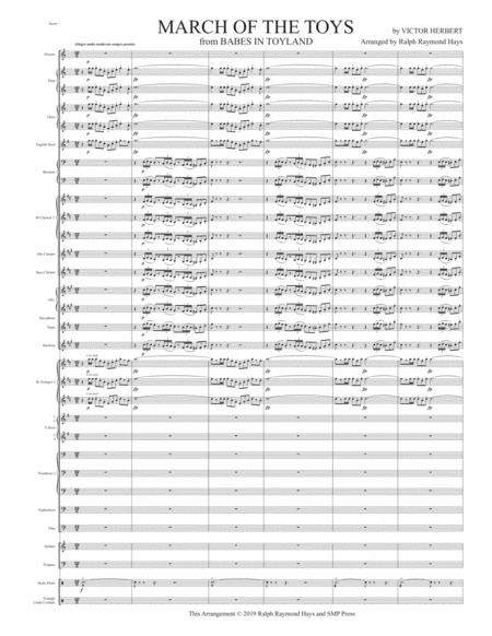 March Of The Toys For Concert Band Page 2