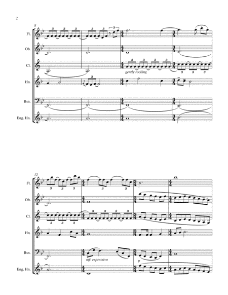 Mariettas Lied Glck Das Mir Verblieb Arranged For Wind Quintet Page 2