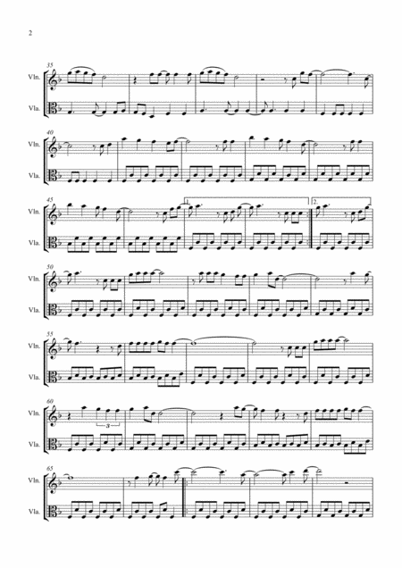 Marry You Arranged For Violin And Viola Page 2