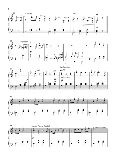 Martha Last Rose Of Summer Piano Solo Page 2