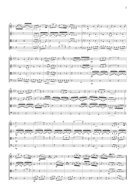Martini Plaisir D Amour For String Quartet Cm501 Page 2