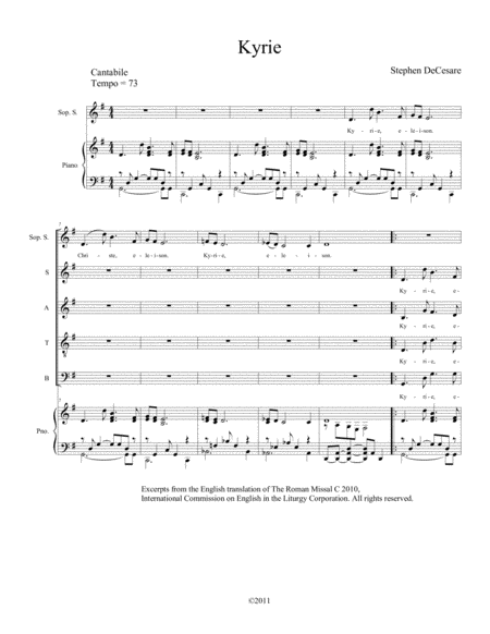 Mass Of The Angels Full Score Page 2