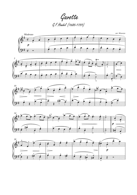 Masterpieces For Easy Piano 7 By C Weber And G Haendel Page 2