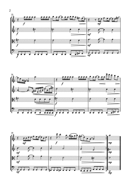 Maybe I M Amazed String Quartet Page 2