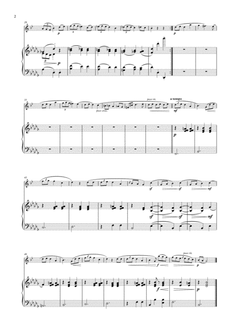 Mazurka In G Minor Op 67 No 2 For Alto Saxophone And Piano Page 2