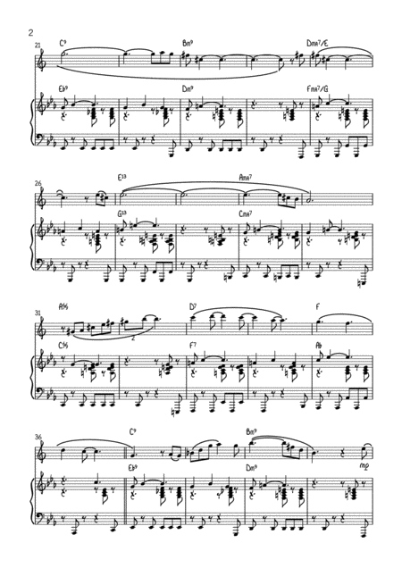 Meander Alto Sax Solo Page 2