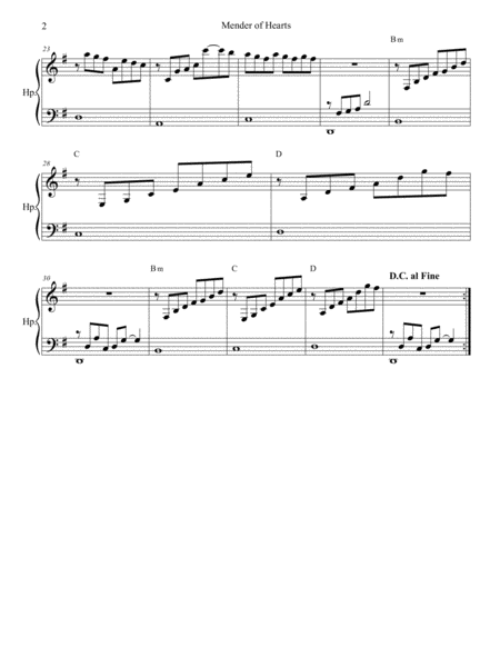 Meditative Harp Music Page 2