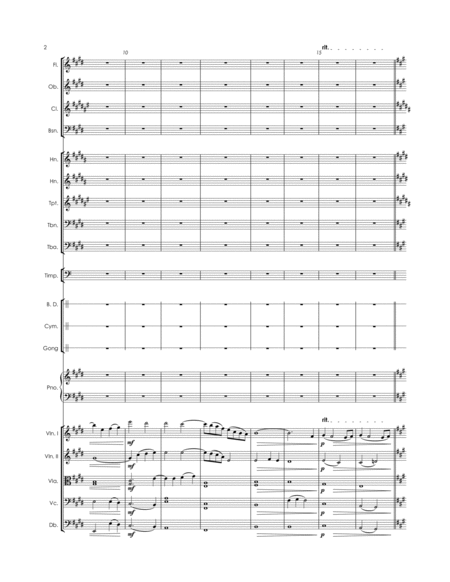 Melody Symposium For Orchestra Page 2