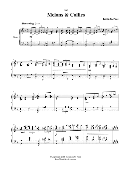 Melons Collies Piano Solo Page 2