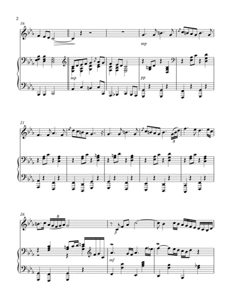 Memories Of Vishnitz A Hasidic Rhapsody For English Horn And Piano Page 2