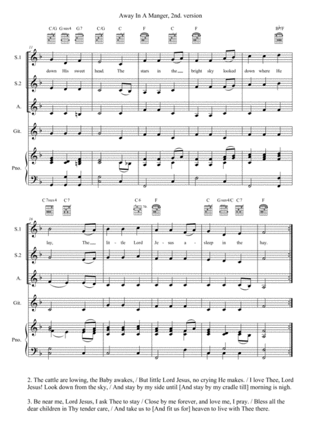 Mendelssohn Wedding March From A Midsummer Nights Dream For Recorder Quartet Page 2