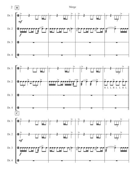Merge For 4 Tuned Drums Page 2