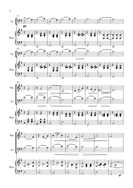 Merry Widow Lippen Schweigen For Piano Trio Page 2