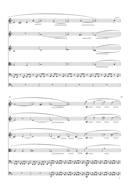 Metamorphosis Of A Blue Eyed Sailor Op 7 3rd Movement Chrysalis Page 2