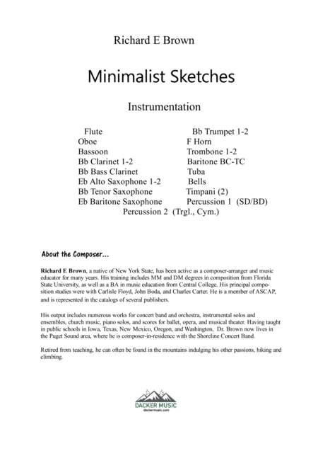 Minimalist Sketches Page 2