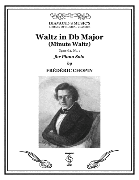 Minute Waltz Waltz In Db Major Op 64 No 1 Frederic Chopin Piano Solo Page 2