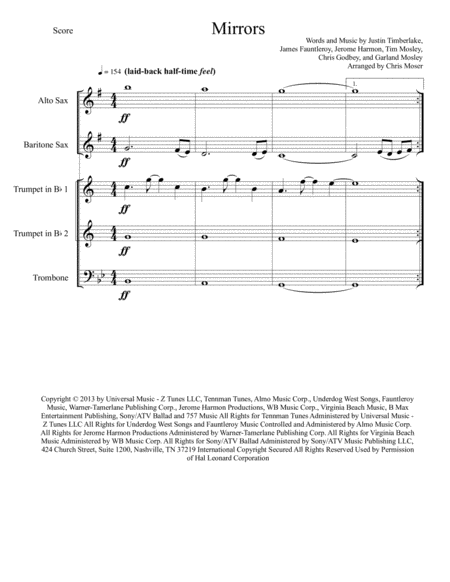 Mirrors Mixed Brass And Woodwind Quintet Page 2